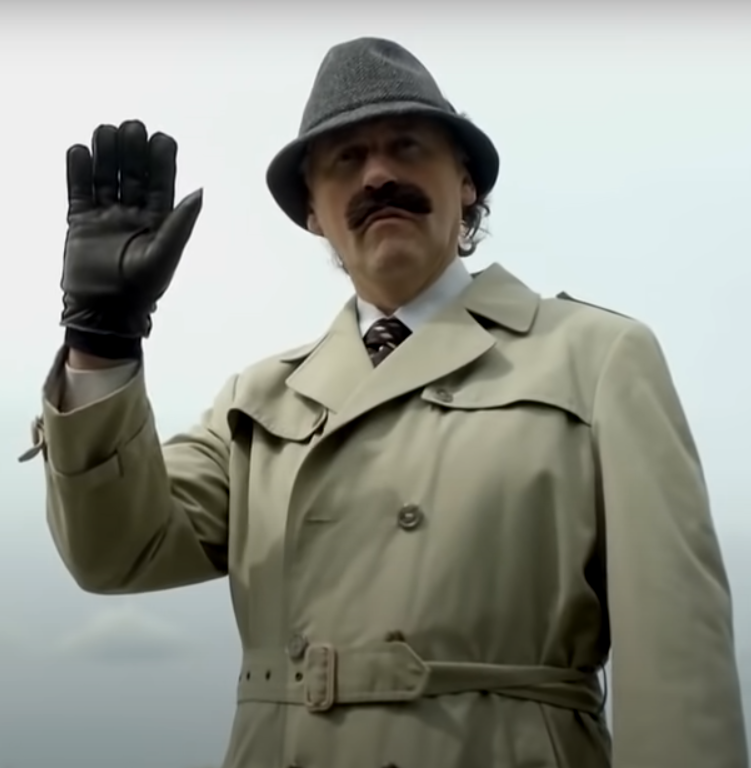 Iain Tyrell dressed as Inspector Clouseau from The Pink Panther.